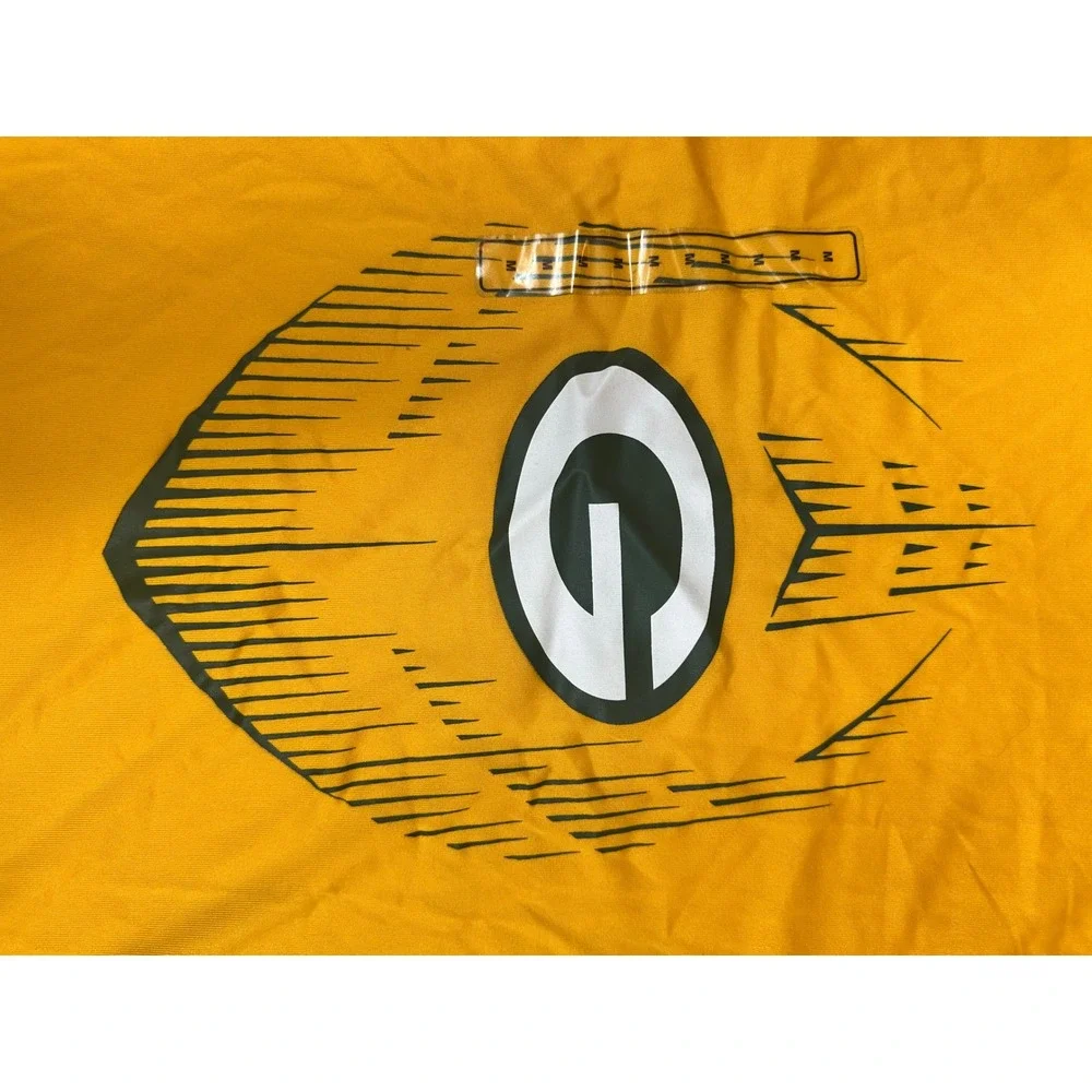 Nike NFL Green Bay Packers Football Graphic‎ T-Shirt Mens Medium Yellow